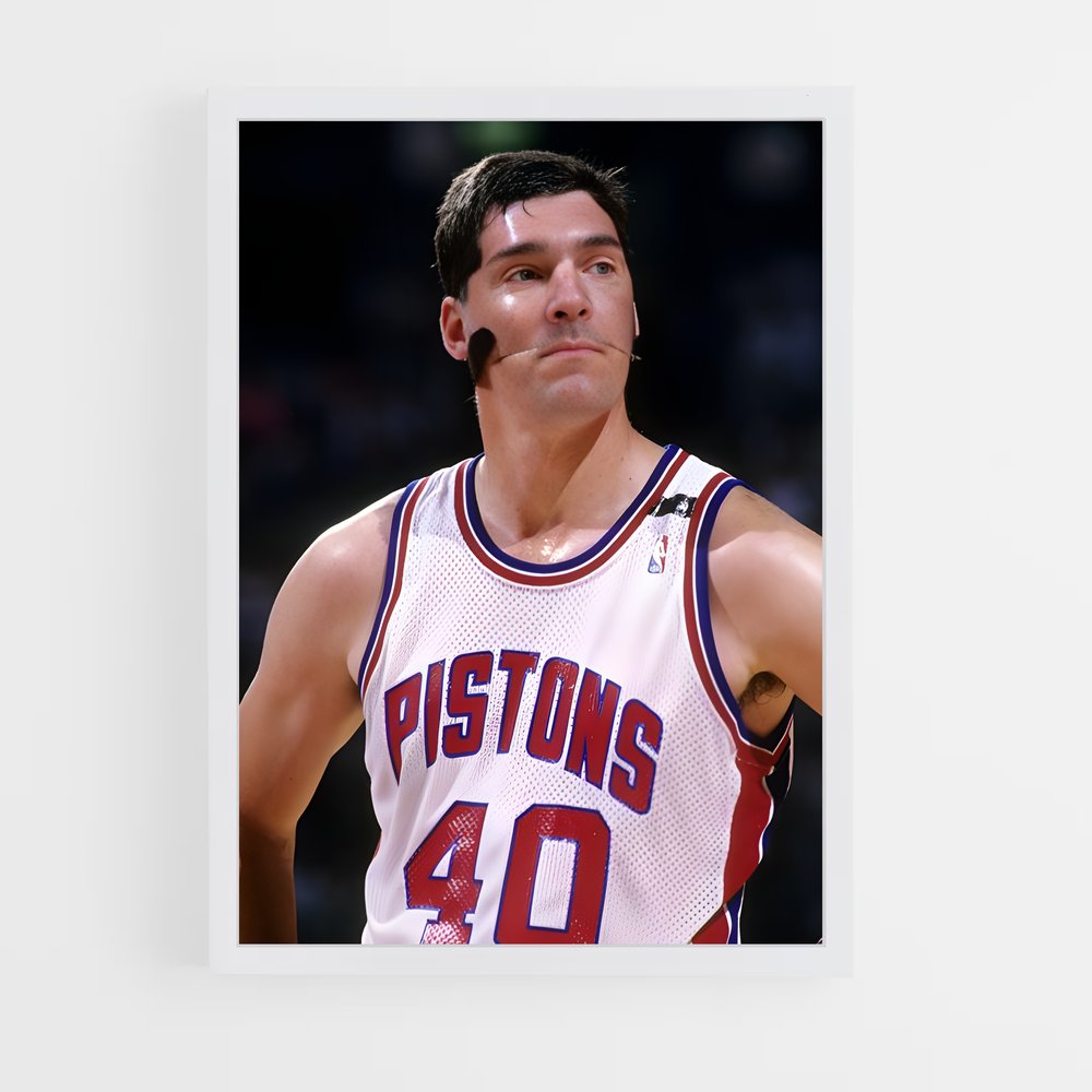 Poster L'Esprit des Pistons – affiche Basketball (vue 3)